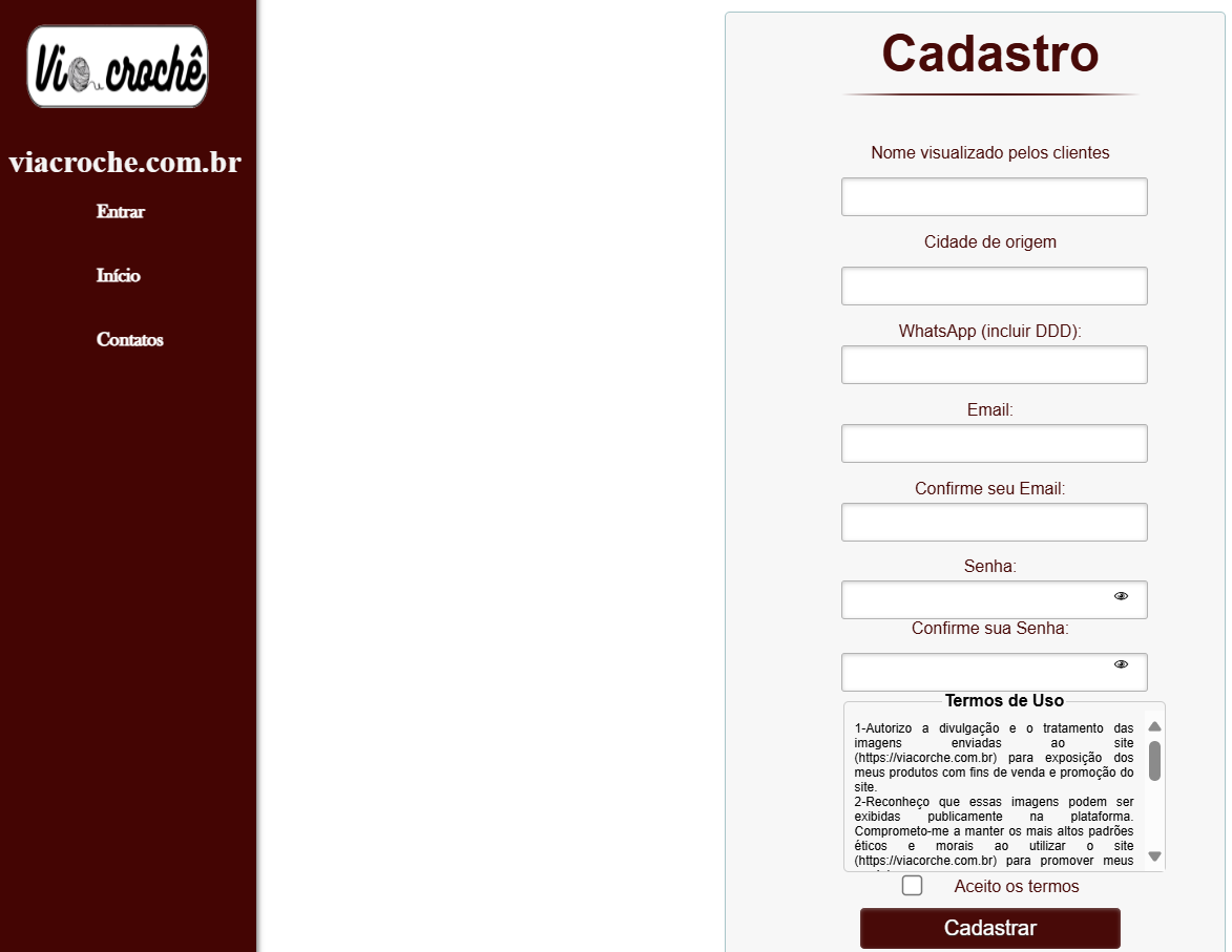 cadastro